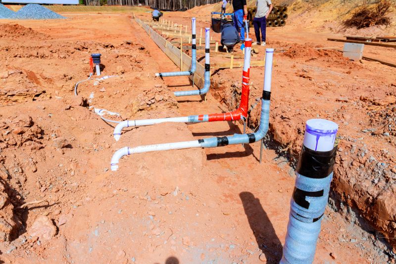 New Construction Plumbing detail